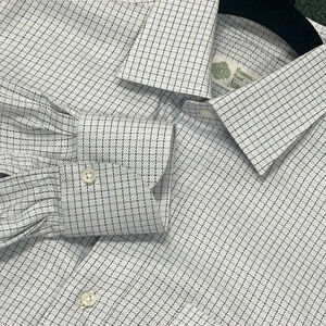 Luigi Borrelli for Neiman Marcus Italian Handmade Blue Dress Shirt